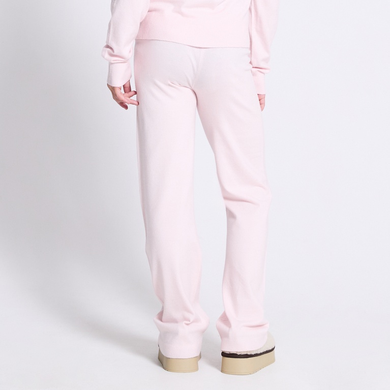 Knit soft pants "Jolina star" Pink